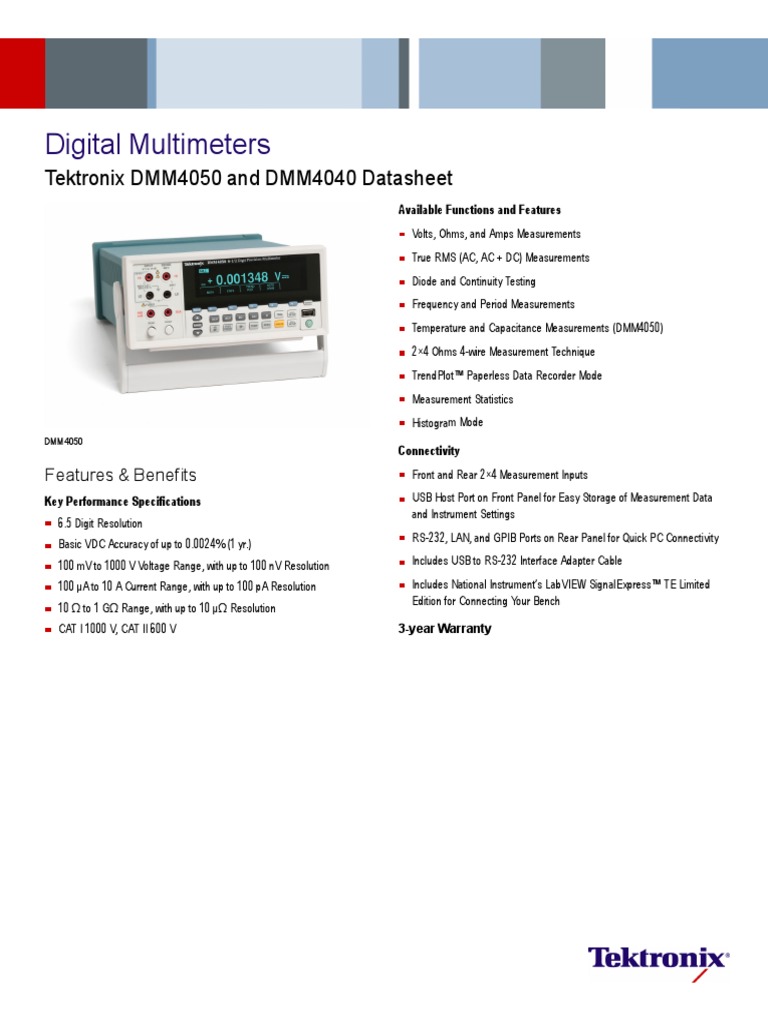 dmm4050 manual